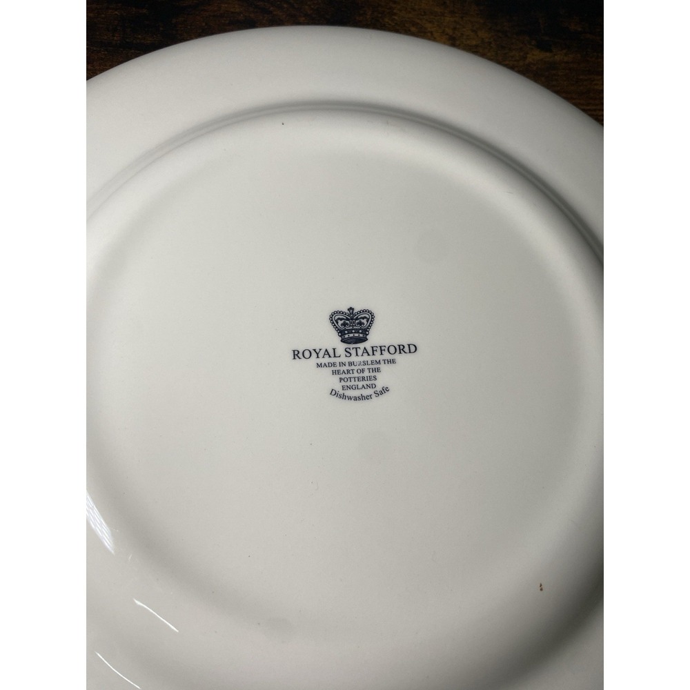 Royal Stafford Turkey thanksgiving Single Dinner Plate 11" England New Apples - Picture 3 of 6